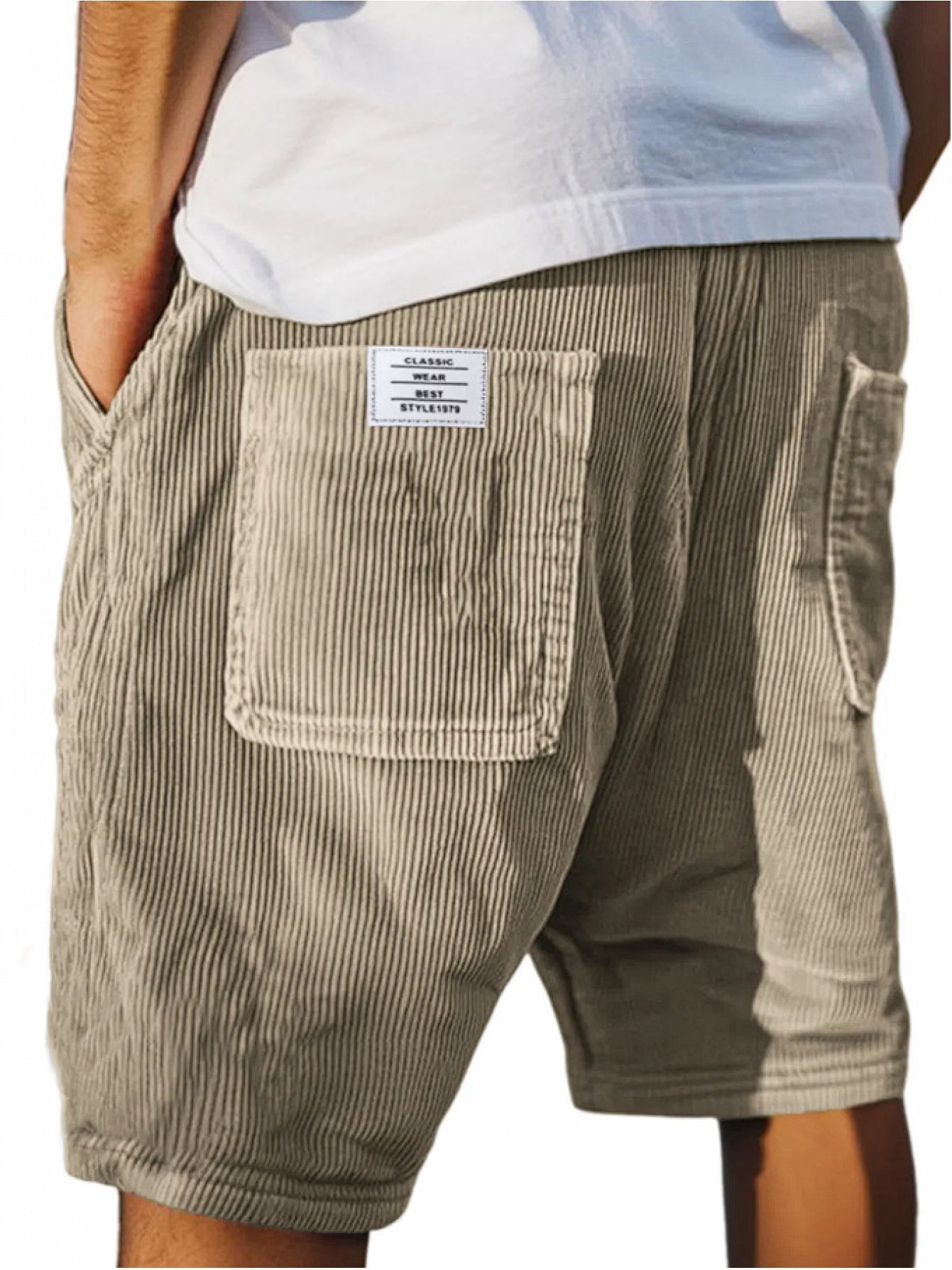 Men's Black Shorts - product view 7