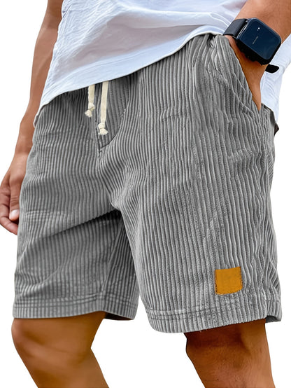 Men's Navy Color Lace Shorts - product view 7