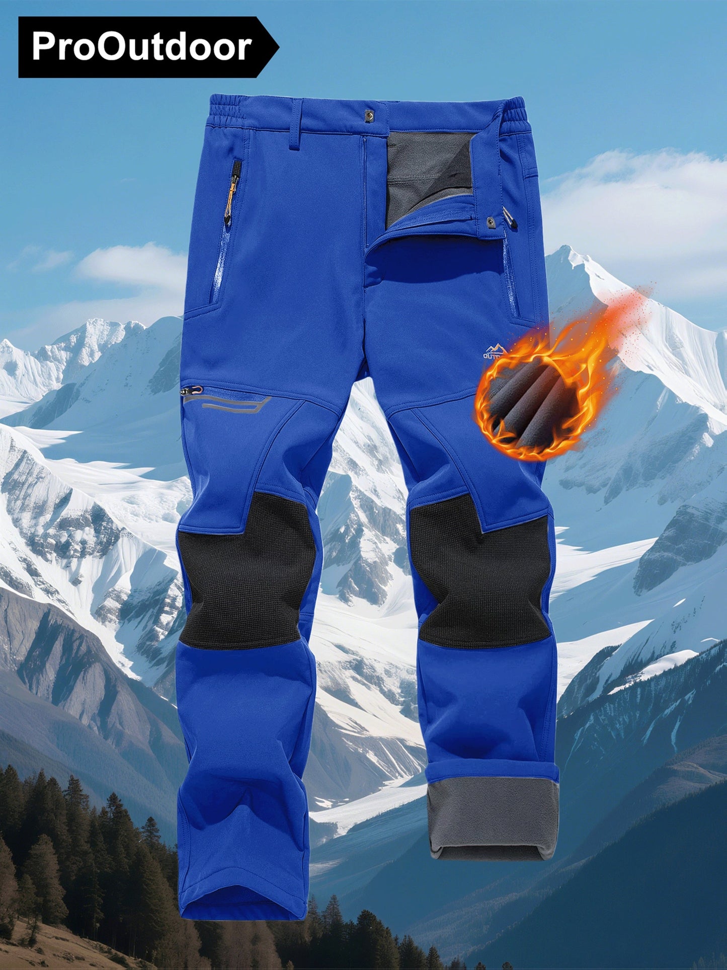 Men's Orange Pants - product view 44
