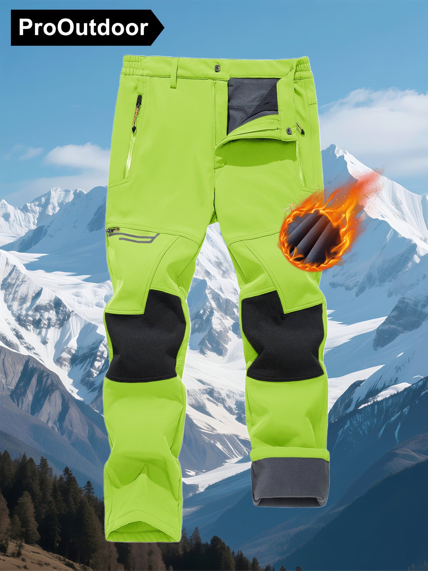 Men's Orange Pants - product view 14