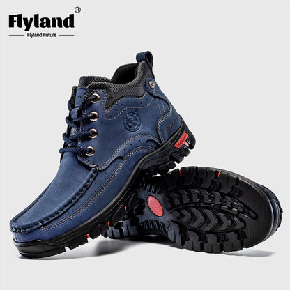 Men's White Leather Shoes - product view 6