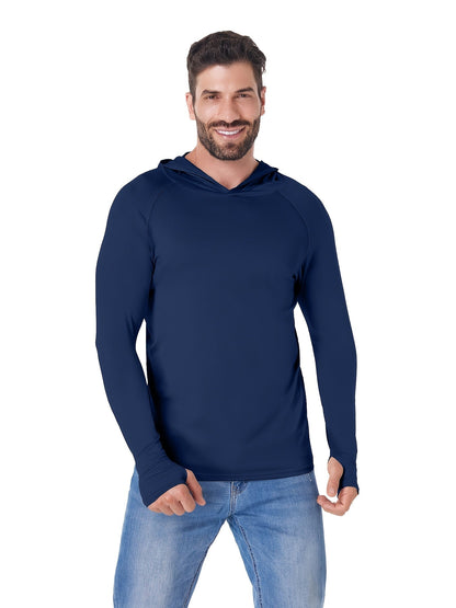 Men's Classic Hoodie - Long Sleeve Style 5237 detail image - detail view 18