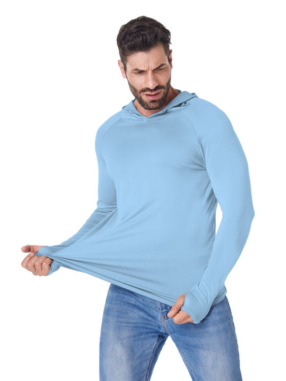 Men's Classic Hoodie - Long Sleeve Style 5237 detail image