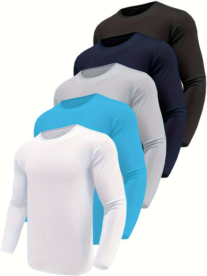 Men's Classic Performance T-Shirt - Long Sleeve Style 8165