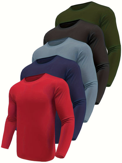 Men's Classic Performance T-Shirt - Long Sleeve Style 8165
