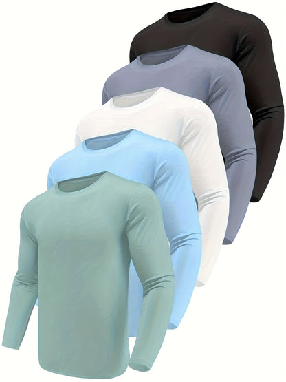 Men's Classic Performance T-Shirt - Long Sleeve Style 8165