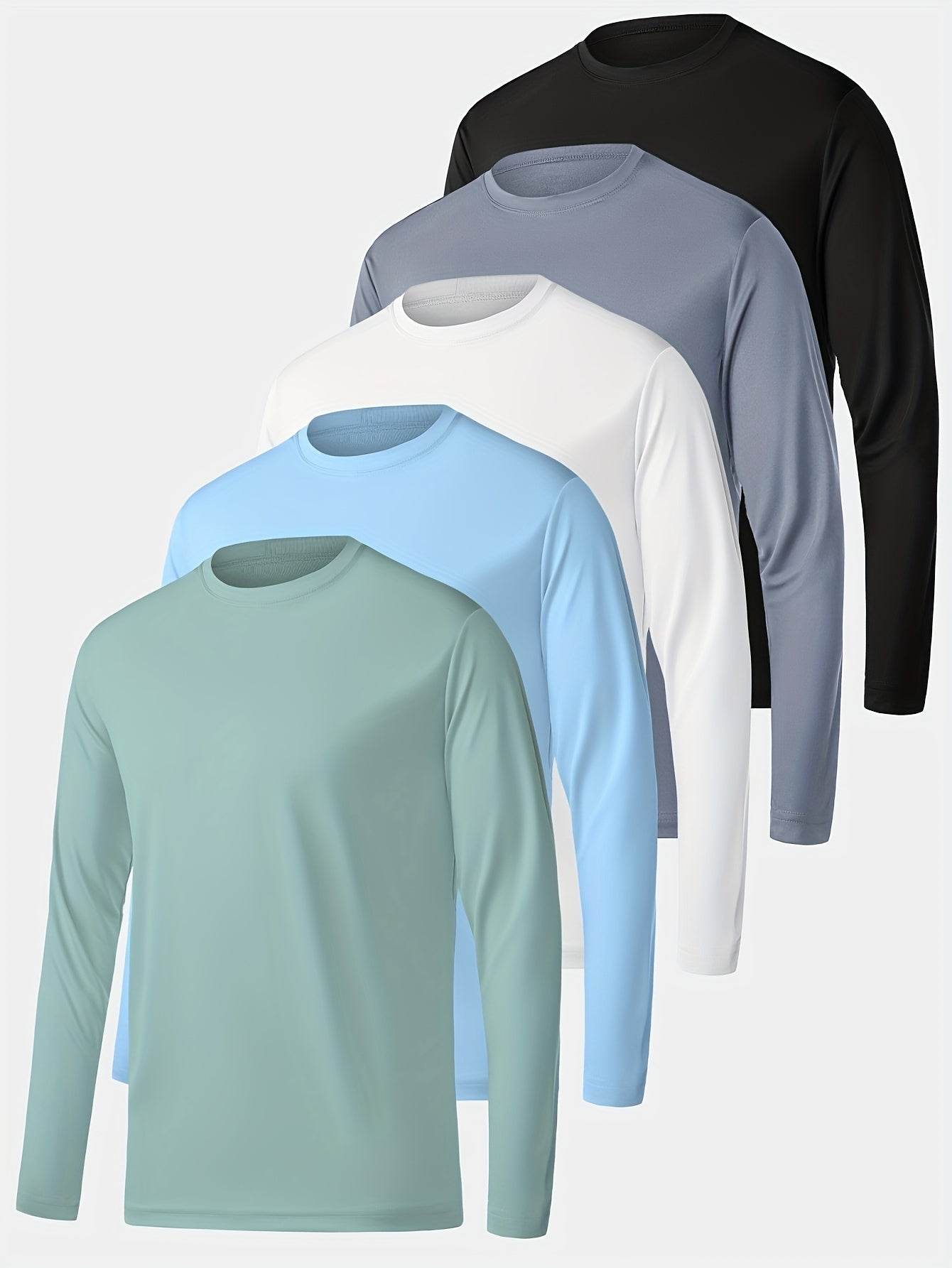 Men's Classic Performance T-Shirt - Long Sleeve Style 8165
