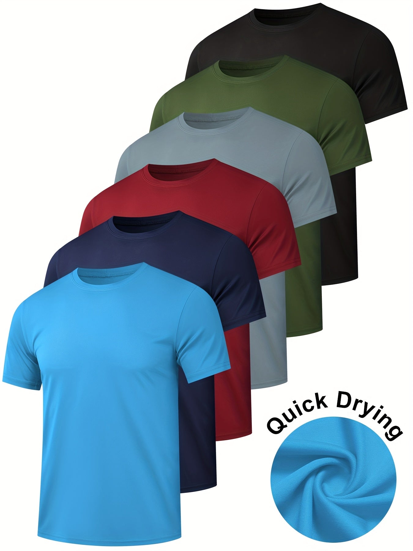 Men's Classic Performance T-Shirt - Short Sleeve Style 9861
