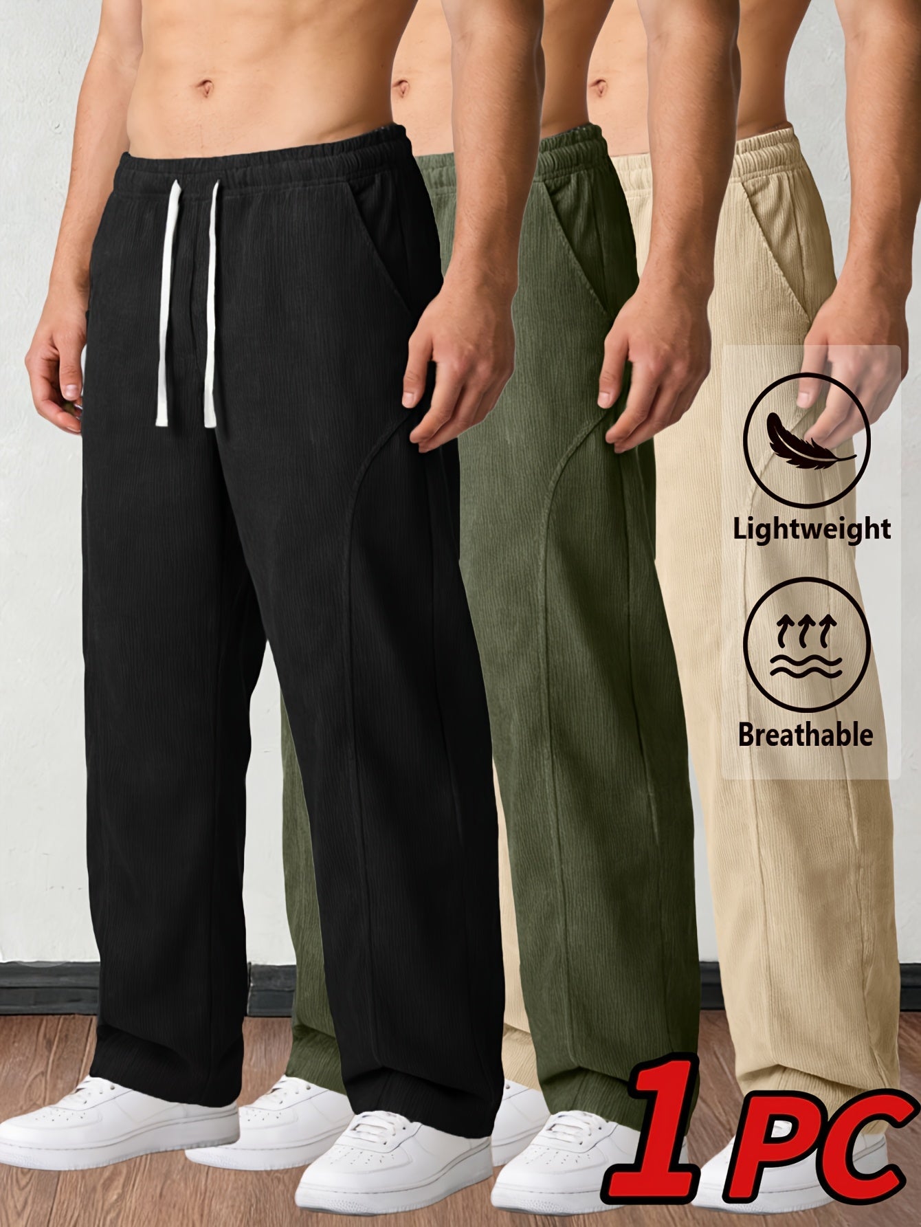 Men's Khaki Pants - product view 36