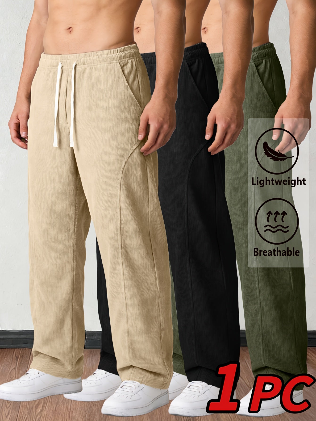 Men's Khaki Pants - product view 23