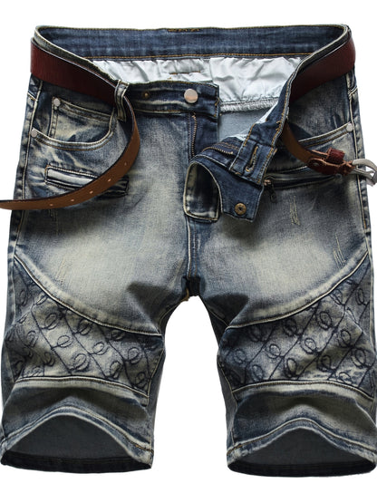 Men's Blue Denim Slim-Fit Jeans - product view 30