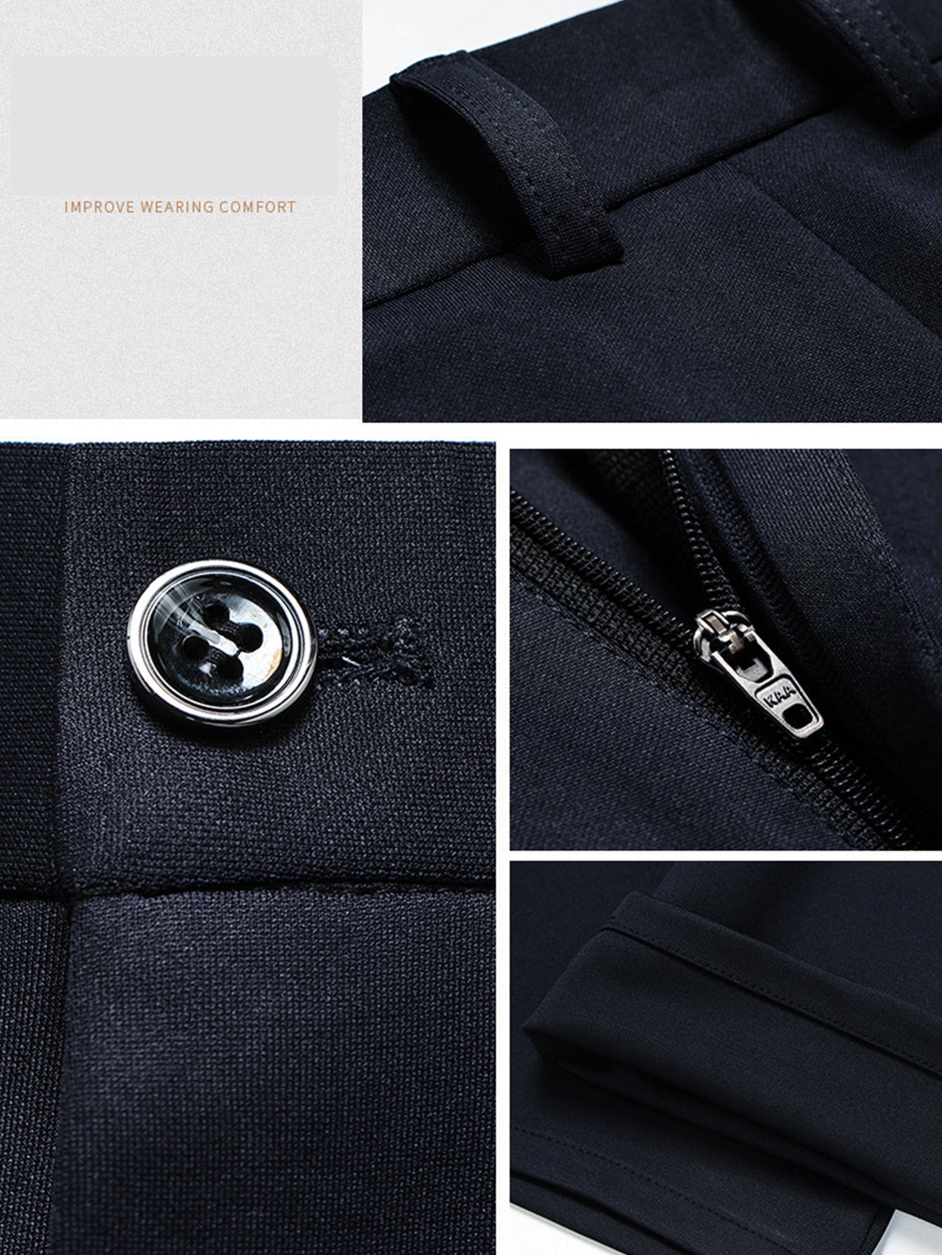 Men's Dress Pants - Business Style 511013