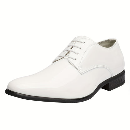 Men's Black Lace Shoes - product view 3