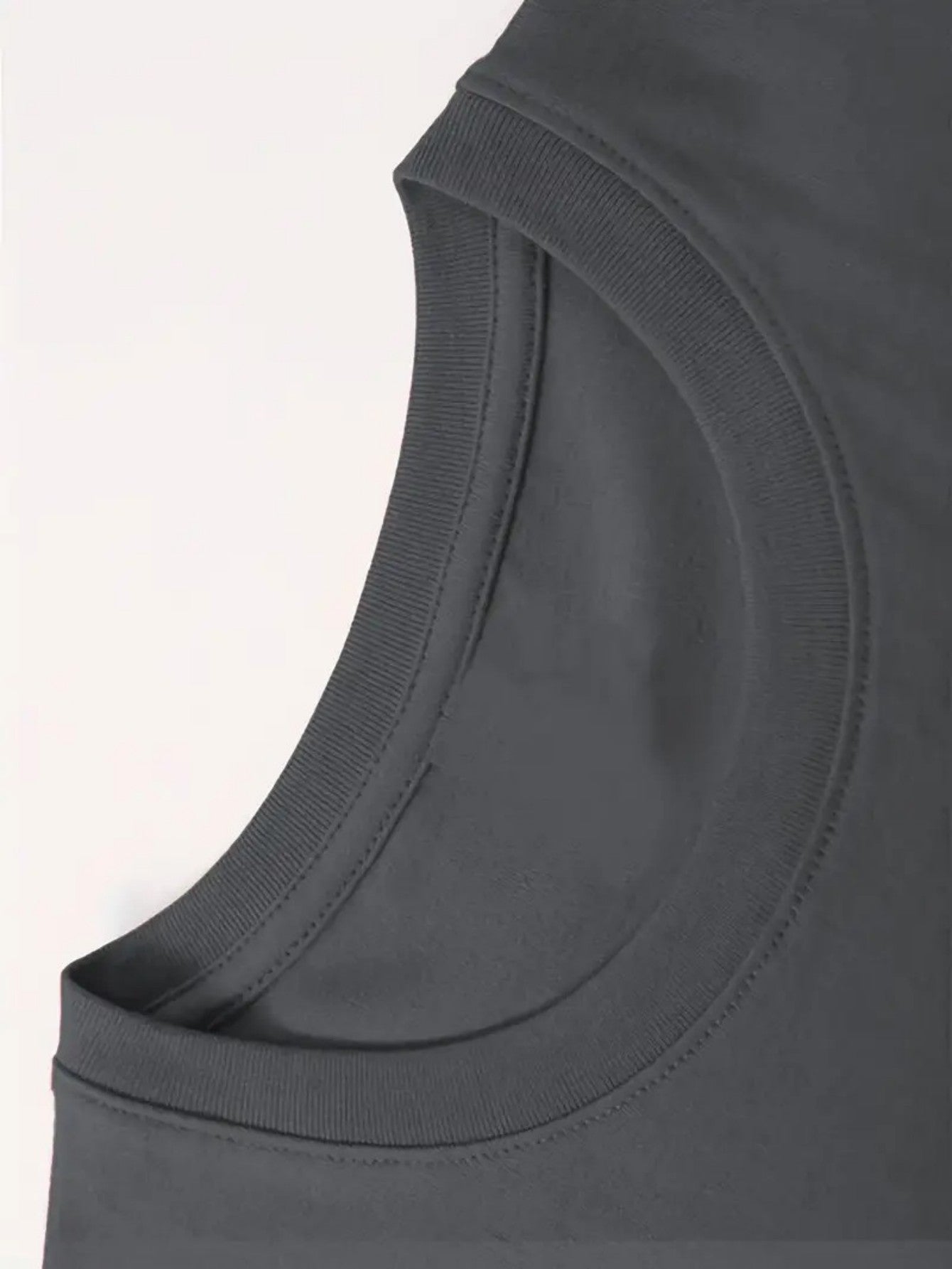 Men's Essential T-Shirt - Round Neck Short Sleeve Travel Style 655909