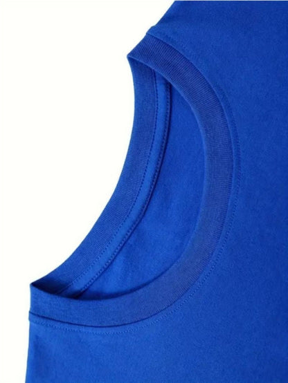 Men's Essential T-Shirt - Round Neck Short Sleeve Travel Style 767717