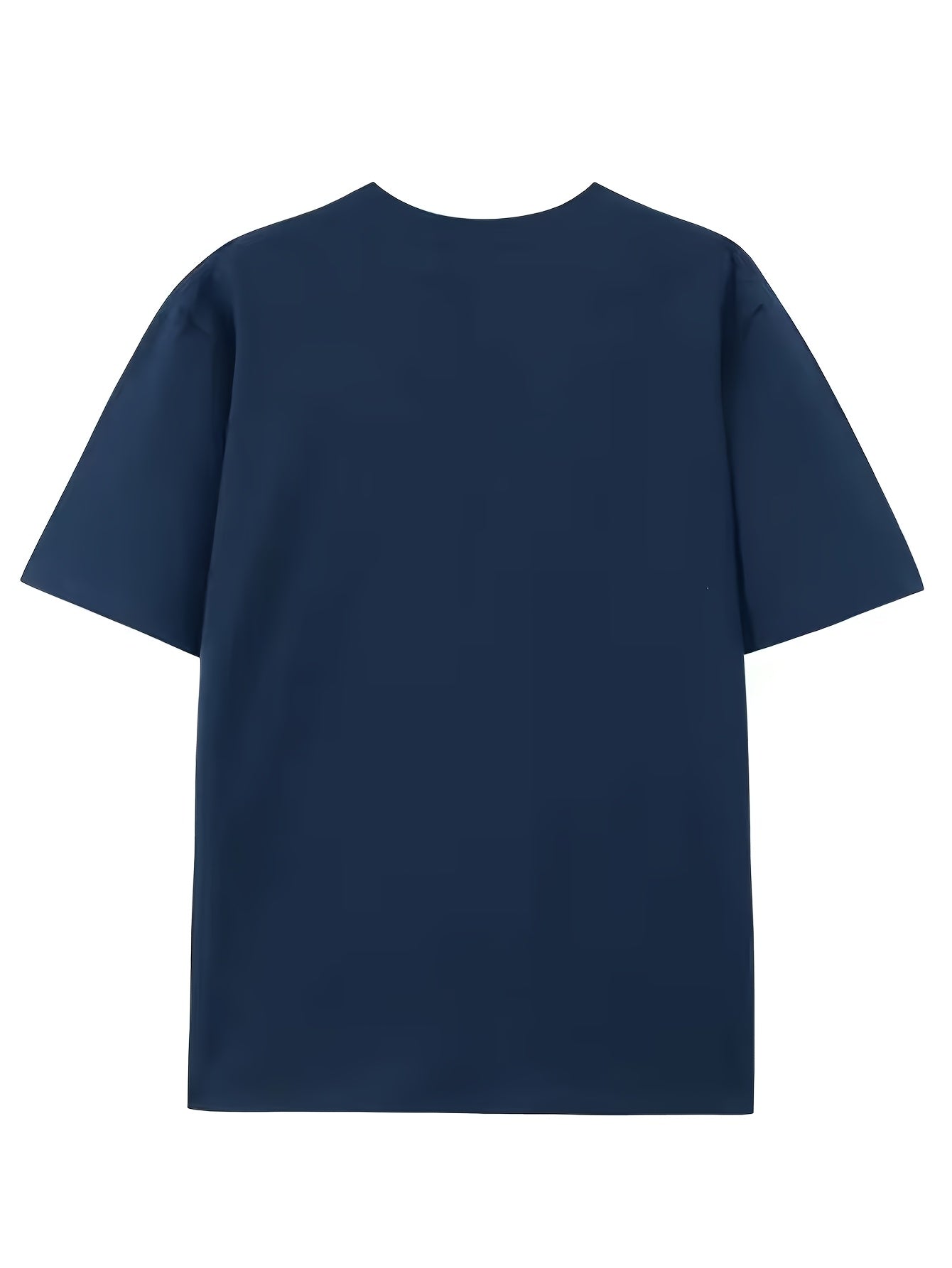 Men's Essential T-Shirt - Round Neck Short Sleeve Travel Style 767717