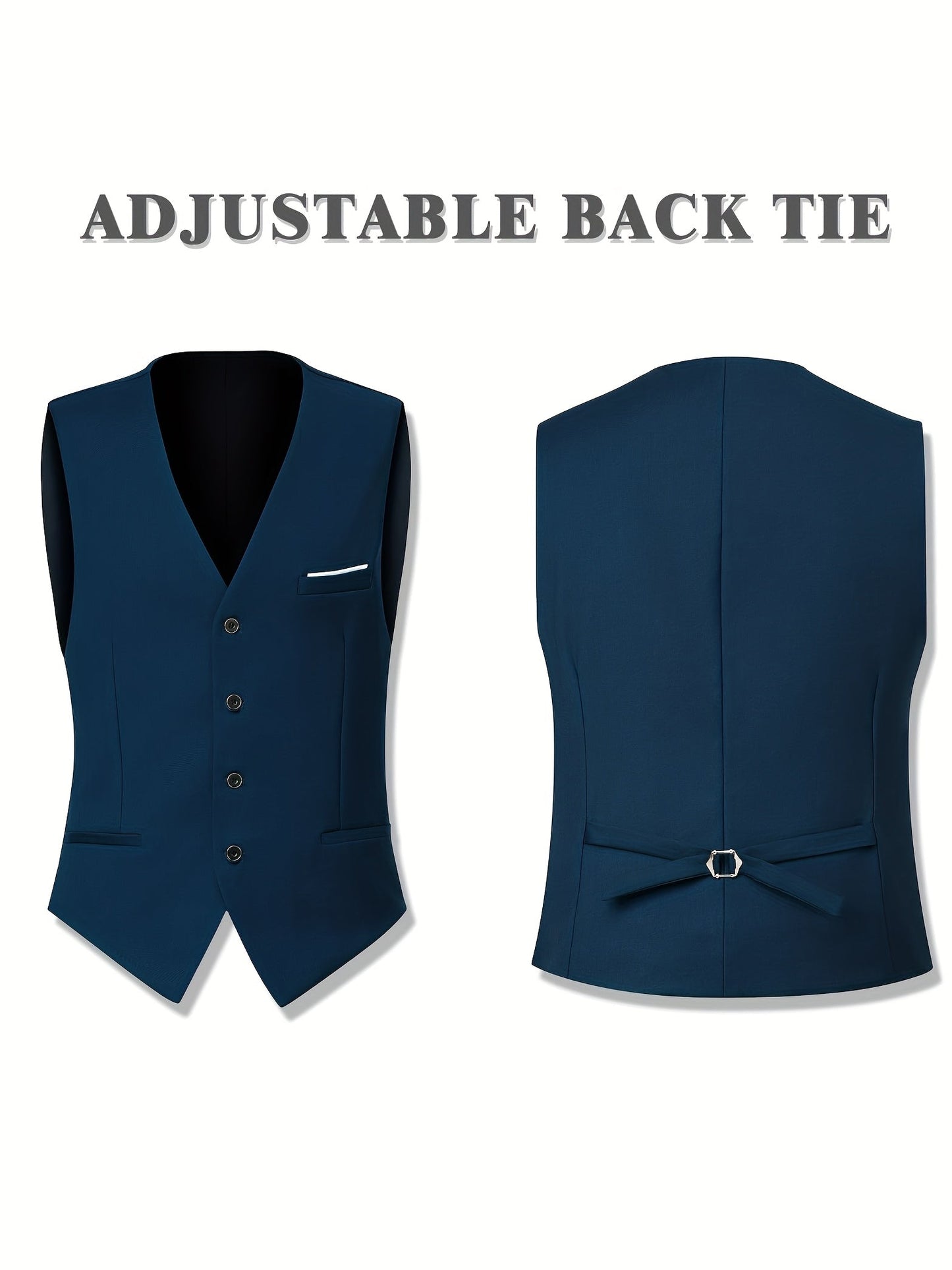 Men's Formal Suit Set - Monogram Print Everyday Style