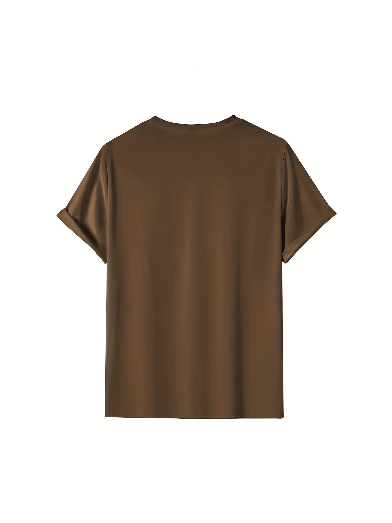 Men's Graphic Print T-Shirt - Crew Neck Short Sleeve 124709