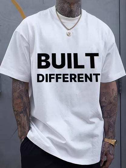 Men's White Short-Sleeve T-Shirt - product view 10
