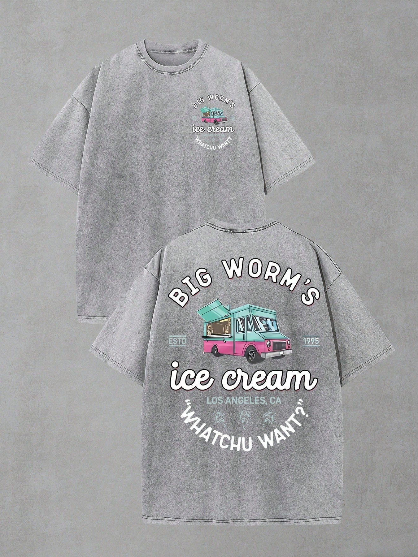 Men's Violet Printed Short-Sleeve T-Shirt - product view 16
