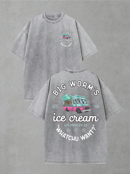 Men's Violet Printed Short-Sleeve T-Shirt - product view 16