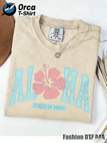 Men's White Printed Short-Sleeve T-Shirt - product view 33