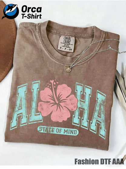 Men's White Printed Short-Sleeve T-Shirt - product view 46
