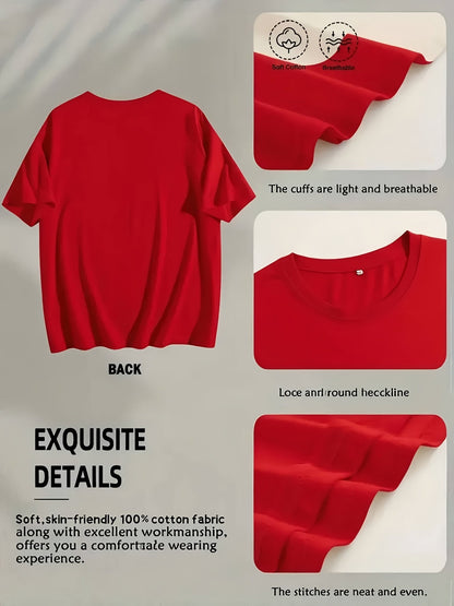 Men's Graphic T-Shirt - Round Neck Short Sleeve Everyday Style 378981 detail image - detail view 17