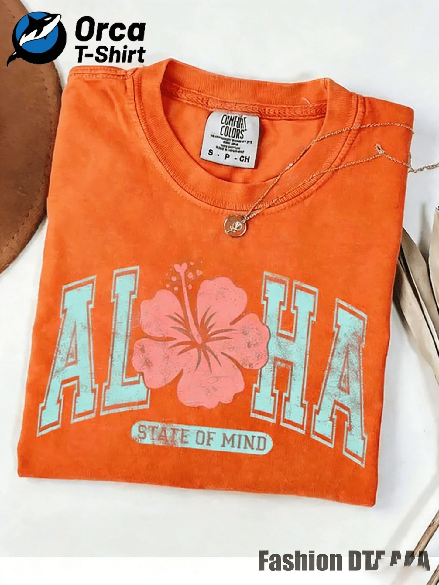Men's White Printed Short-Sleeve T-Shirt - product view 27