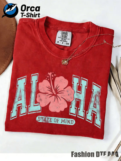 Men's White Printed Short-Sleeve T-Shirt - product view 14