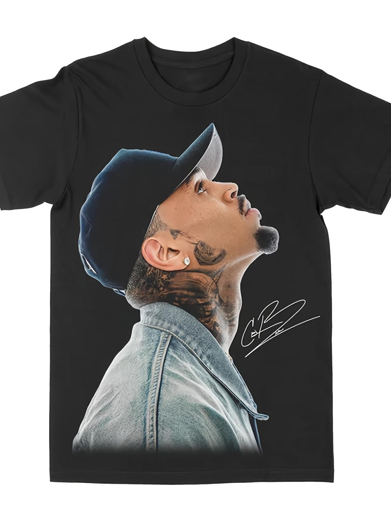 Men's Graphic T-Shirt - Round Neck Short Sleeve Everyday Style 425381
