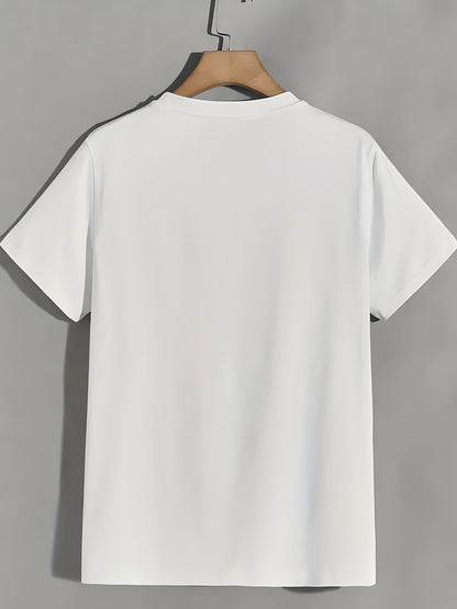 Men's Graphic T-Shirt - Round Neck Short Sleeve Everyday Style 425381