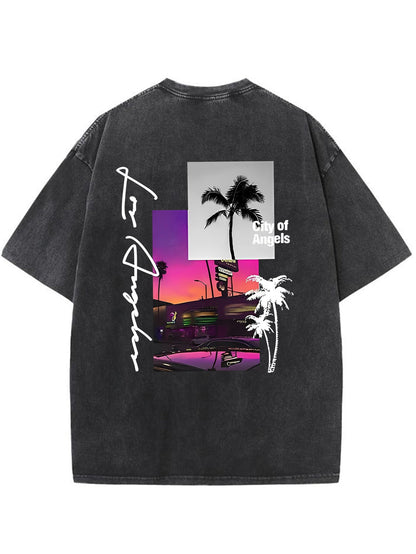 Men's Graphic T-Shirt - Round Neck Short Sleeve Everyday Style 080741