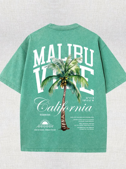 Men's Graphic T-Shirt - Round Neck Short Sleeve Everyday Style 080741