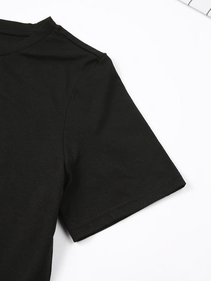 Men's Graphic T-Shirt - Round Neck Short Sleeve Streetwear Style 344037