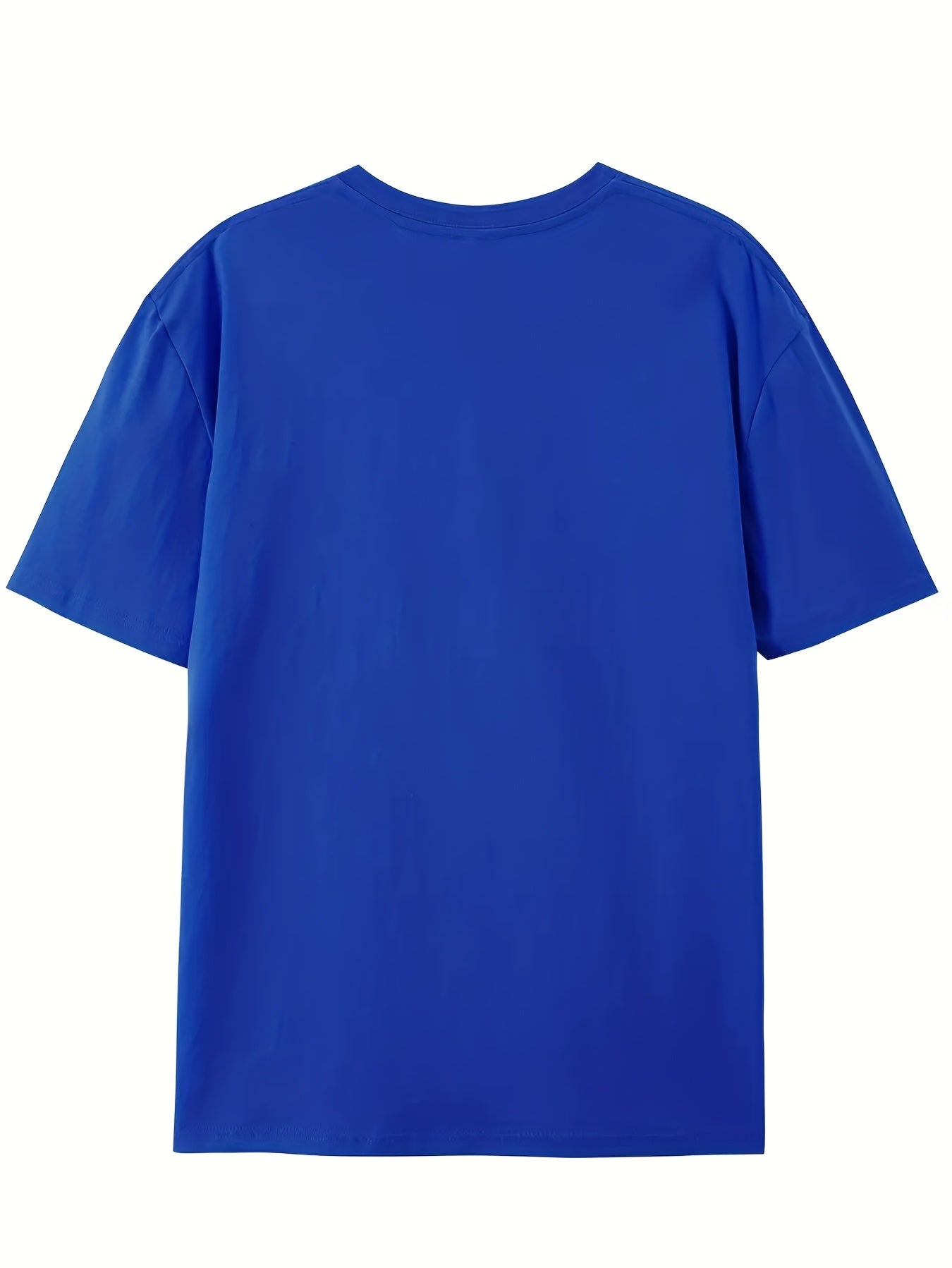 Men's Graphic T-Shirt - Round Neck Short Sleeve Streetwear Style