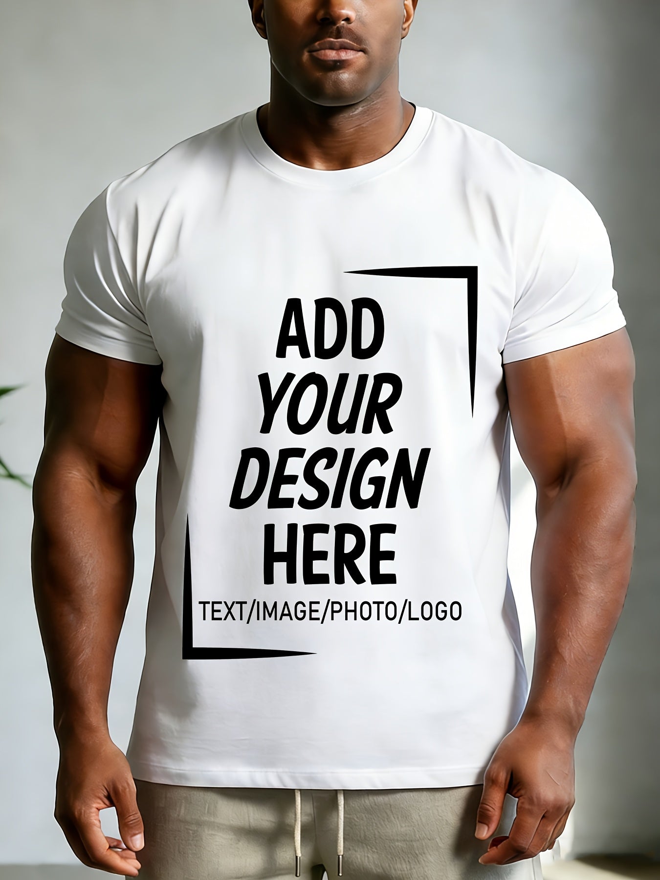 Men's Graphic T-Shirt - Round Neck Short Sleeve Travel Style 228773