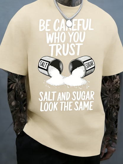 Men's Black Polyester Printed Short-Sleeve T-Shirt - product view 16