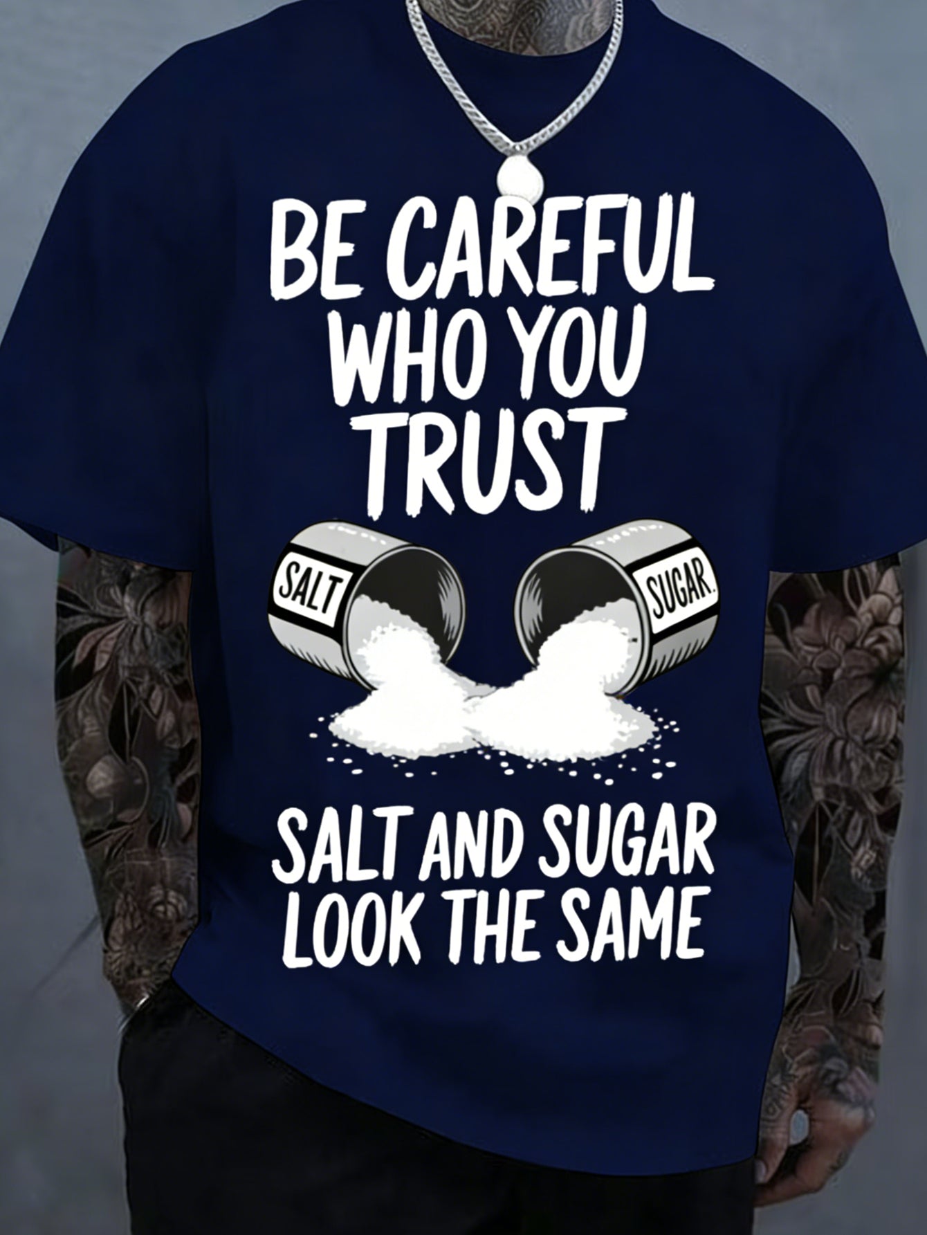 Men's Graphic T-Shirt - Round Neck Short Sleeve Travel Style