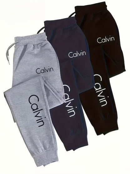 Men's Jogger Pants - Drawstring Waist