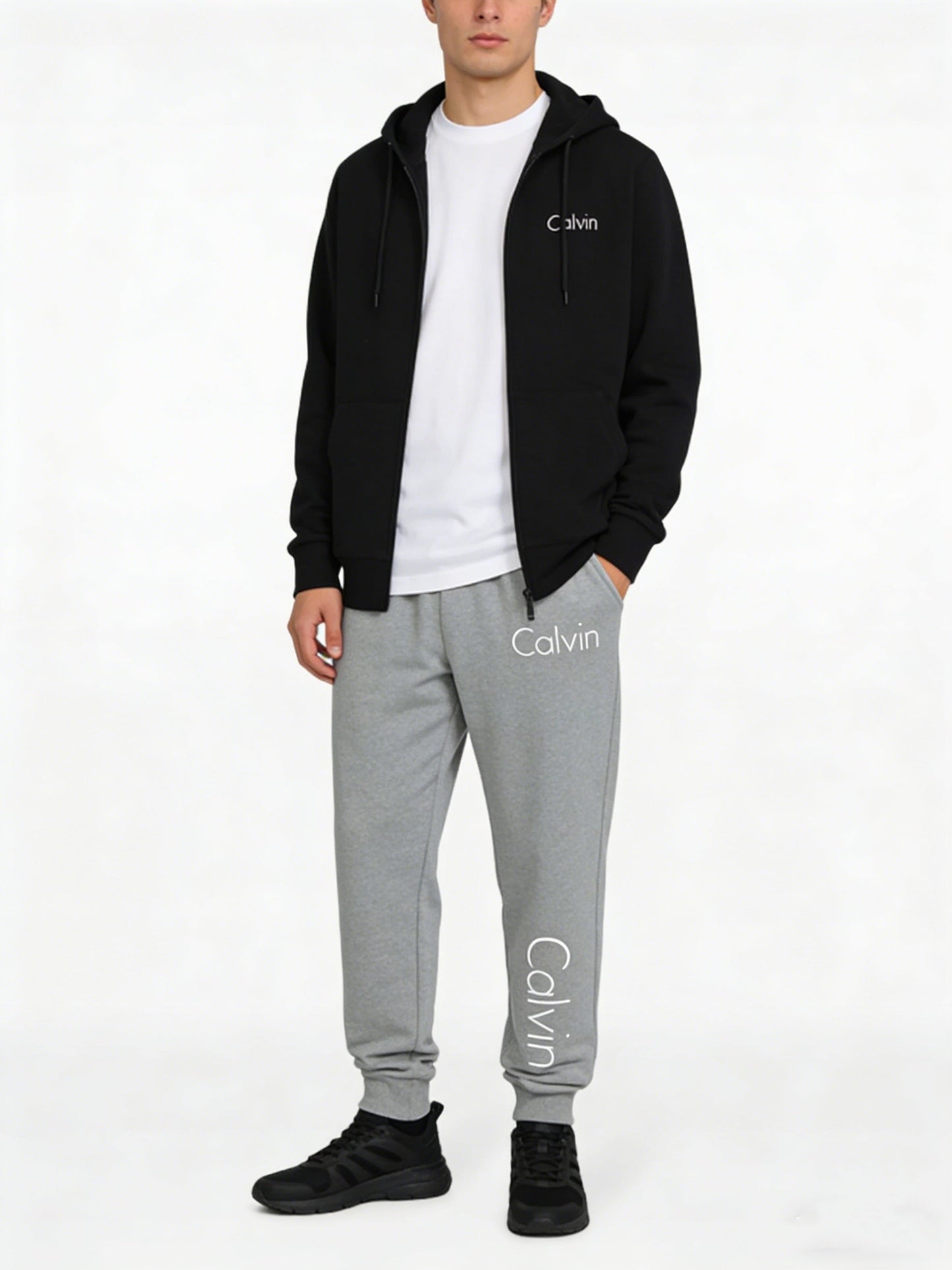 Men's Jogger Pants - Drawstring Waist