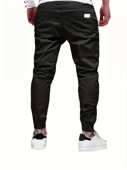 Men's Jogger Pants - Drawstring Waist With Pockets Weekend Style