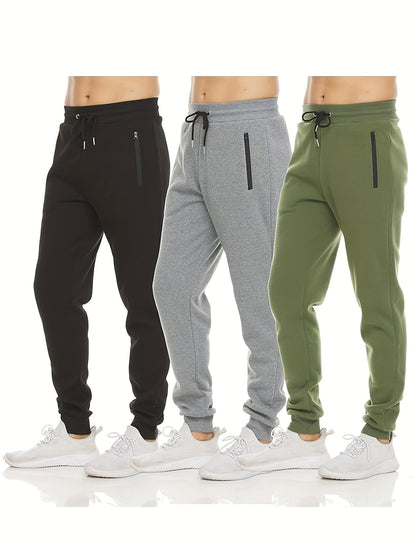 Men's Jogger Pants - Fleece Lined With Pockets