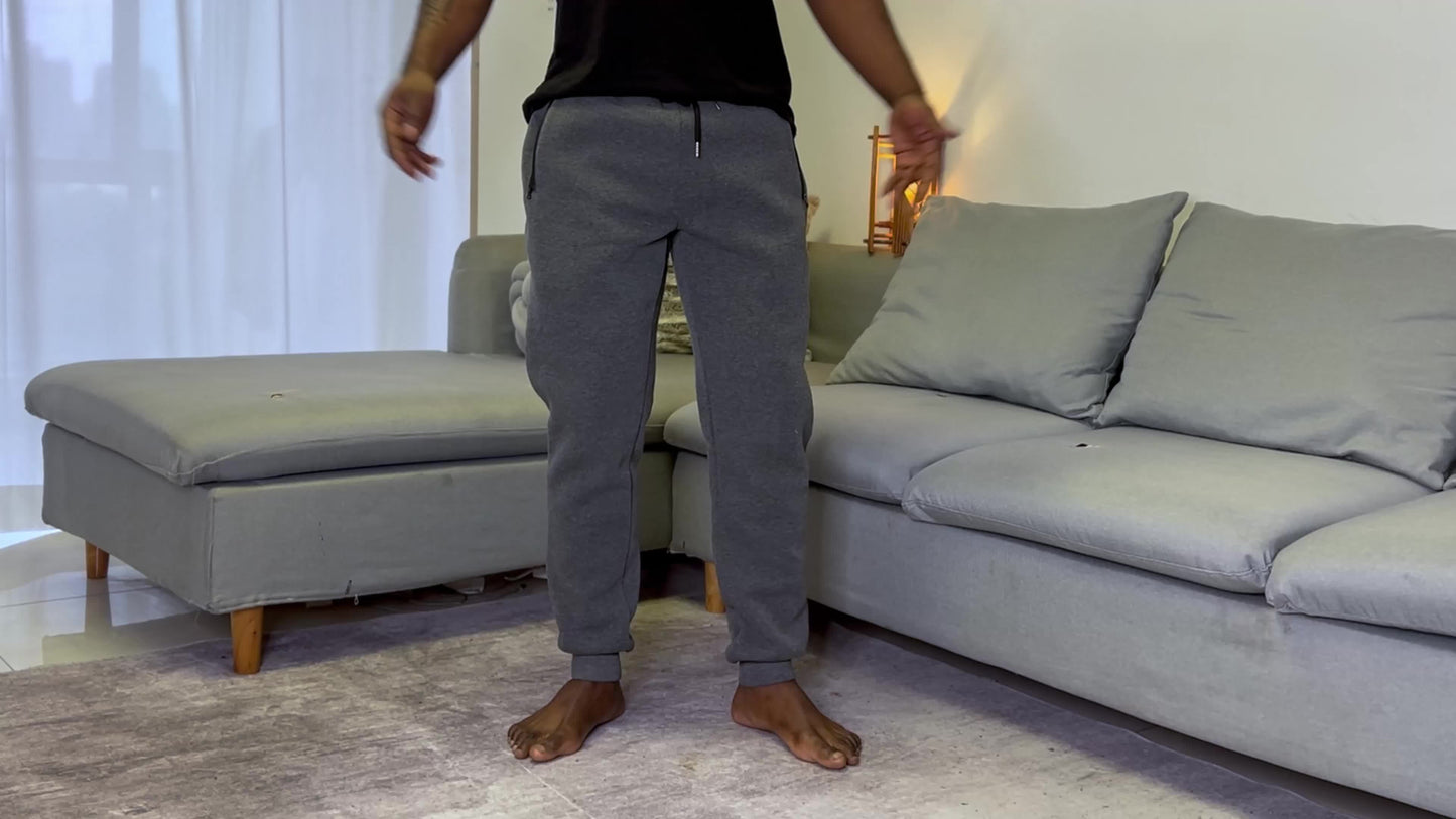 Men's Jogger Pants - Fleece Lined With Pockets