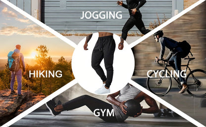 Men's Jogger Pants - Regular Fit With Pockets