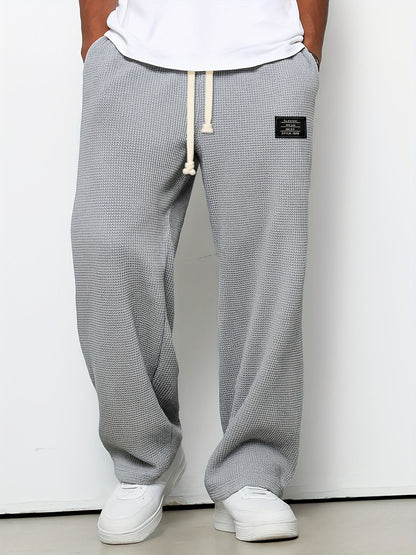 Men's White Polyester Pants - product view 9