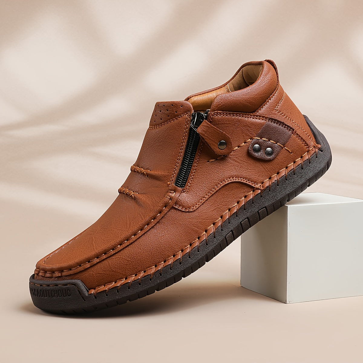 Men's High Top Black Shoes - product view 5