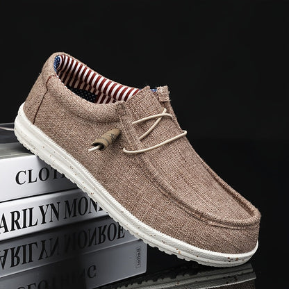Men's Loafers & Slip-Ons - Breathable Canvas & Slip-On Comfort 612453 variant image