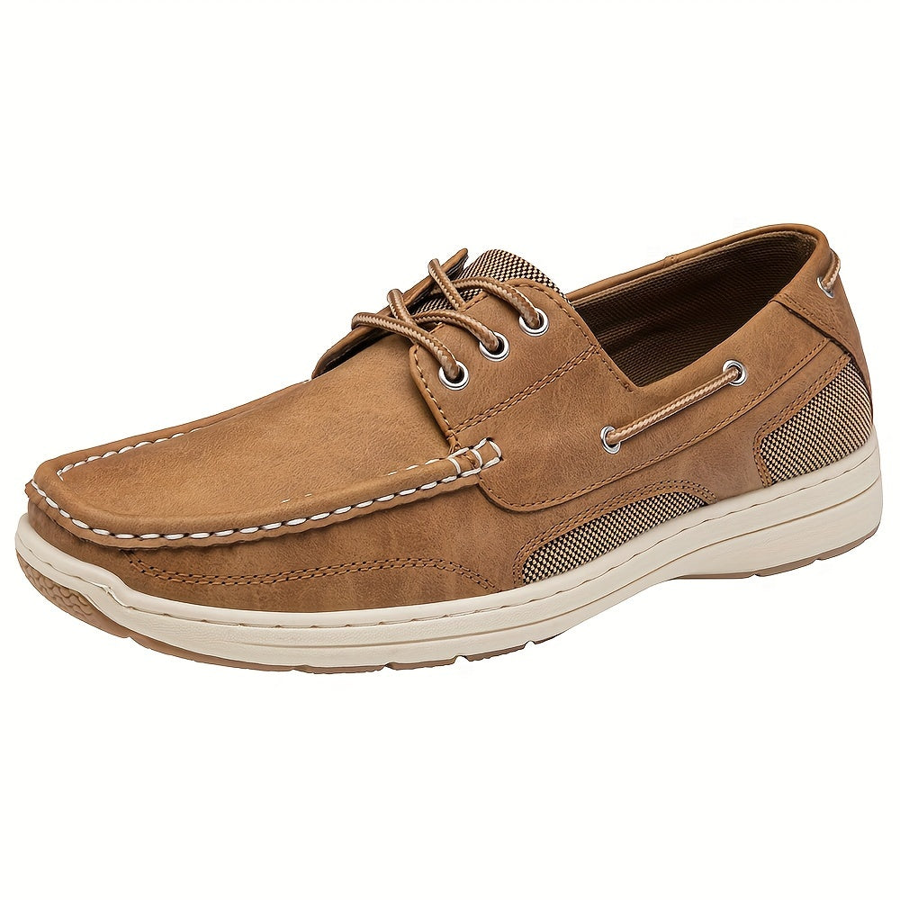 Men's BMY3005-tan Lace Shoes - product view 1