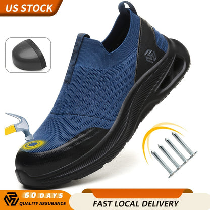 Men's Loafers & Slip-Ons - Steel Toe Protection & Puncture Resistant variant image - product view 25